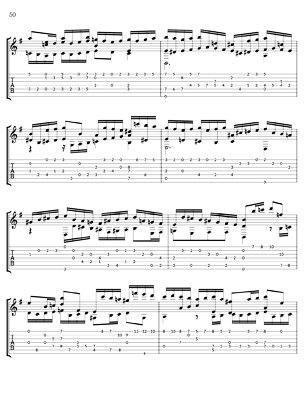 Bach Three Part Inventions for 7 String Guitar
