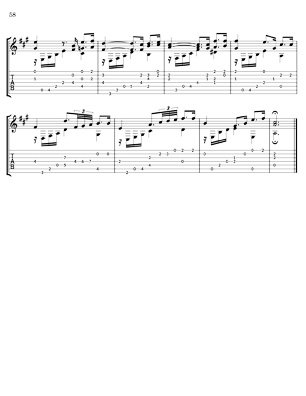 Bach Three Part Inventions for 7 String Guitar