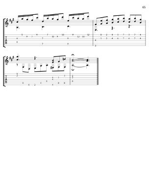 Bach Three Part Inventions for 7 String Guitar