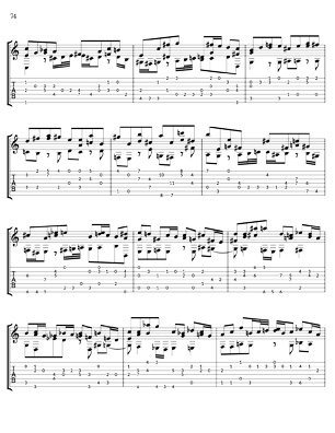 Bach Three Part Inventions for 7 String Guitar