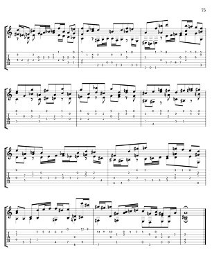Bach Three Part Inventions for 7 String Guitar