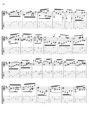 Bach Three Part Inventions for 7 String Guitar