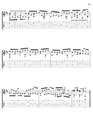 Bach Three Part Inventions for 7 String Guitar