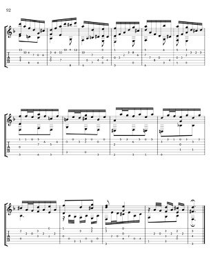 Bach Three Part Inventions for 7 String Guitar