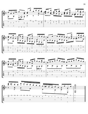 Bach Three Part Inventions for 7 String Guitar
