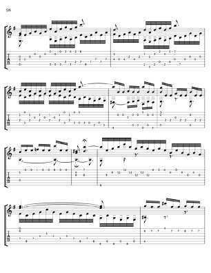 Bach Three Part Inventions for 7 String Guitar