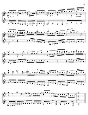 Bach Three Part Inventions for 7 String Guitar