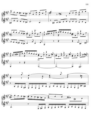 Bach Three Part Inventions for 7 String Guitar