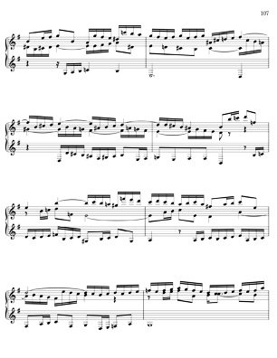 Bach Three Part Inventions for 7 String Guitar