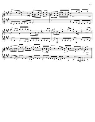 Bach Three Part Inventions for 7 String Guitar
