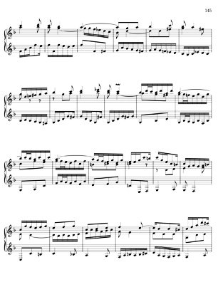 Bach Three Part Inventions for 7 String Guitar