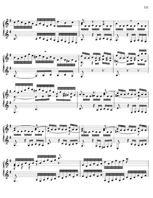 Bach Three Part Inventions for 7 String Guitar