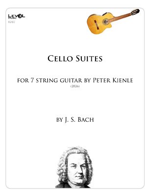 Bach Cello Suites For 7 String Guitar