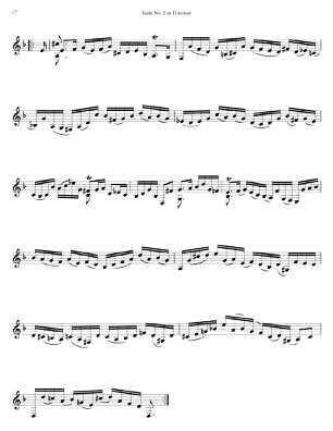Bach Cello Suites For 7 String Guitar
