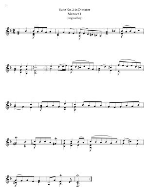 Bach Cello Suites For 7 String Guitar