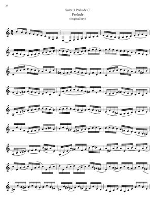 Bach Cello Suites For 7 String Guitar