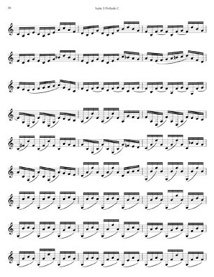 Bach Cello Suites For 7 String Guitar