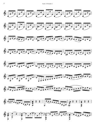 Bach Cello Suites For 7 String Guitar
