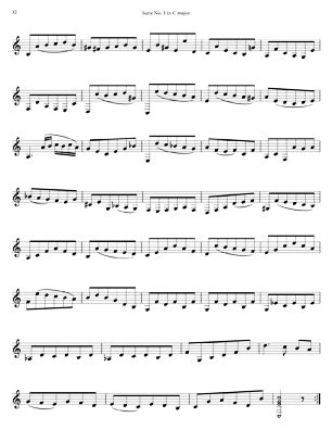 Bach Cello Suites For 7 String Guitar