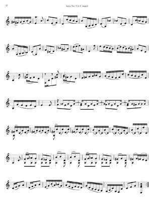 Bach Cello Suites For 7 String Guitar