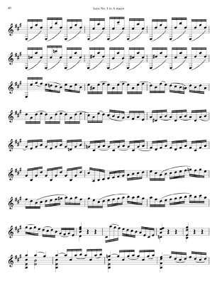 Bach Cello Suites For 7 String Guitar