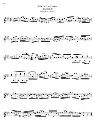 Bach Cello Suites For 7 String Guitar