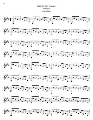Bach Cello Suites For 7 String Guitar