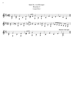 Bach Cello Suites For 7 String Guitar
