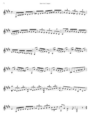 Bach Cello Suites For 7 String Guitar