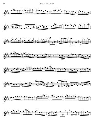 Bach Cello Suites For 7 String Guitar