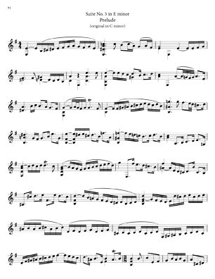 Bach Cello Suites For 7 String Guitar