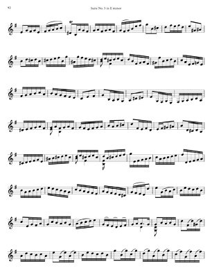 Bach Cello Suites For 7 String Guitar