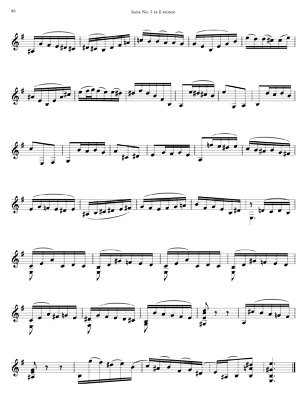 Bach Cello Suites For 7 String Guitar