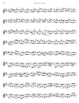 Bach Cello Suites For 7 String Guitar