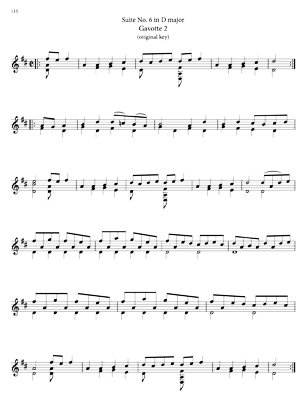 Bach Cello Suites For 7 String Guitar