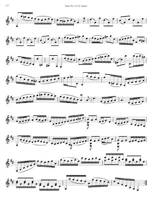 Bach Cello Suites For 7 String Guitar